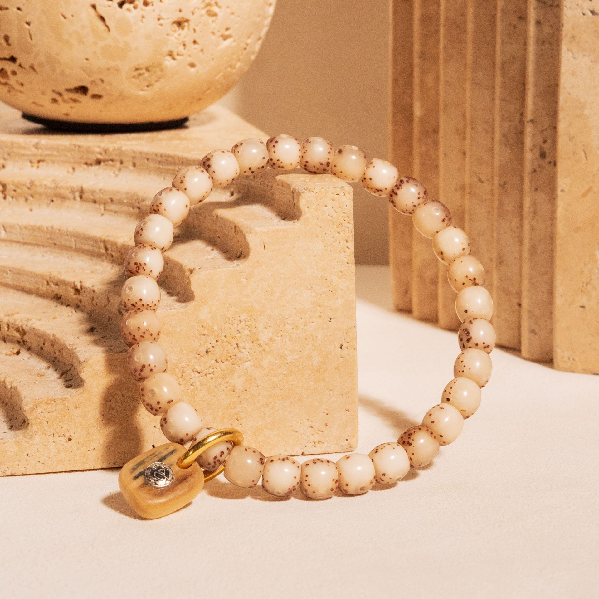 Barrel Cuts - Pink Back Large Blank Stelluna Bracelet