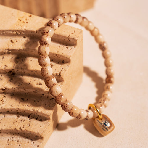 Barrel Cuts - Pink Back Large Blank Stelluna Bracelet