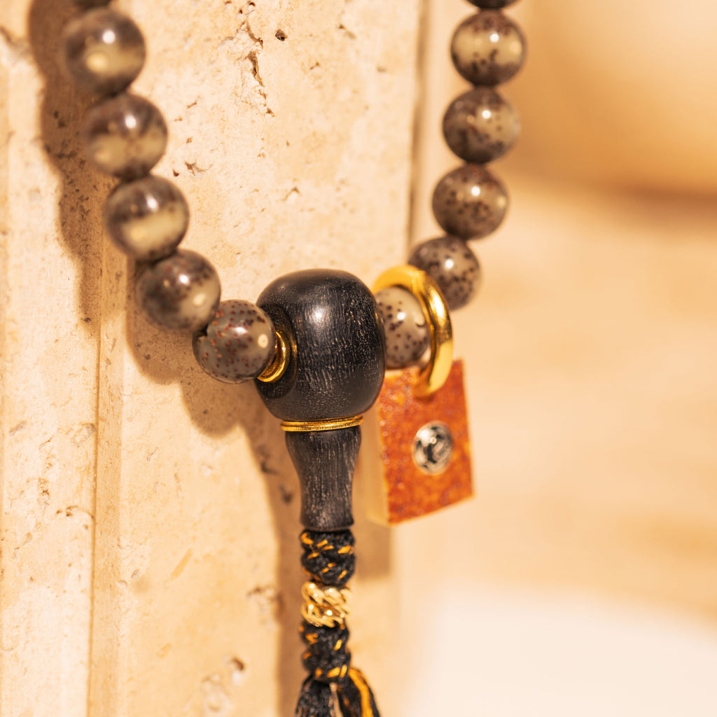 Round Cuts - Mysterious Black Warrior Stelluna Bracelet