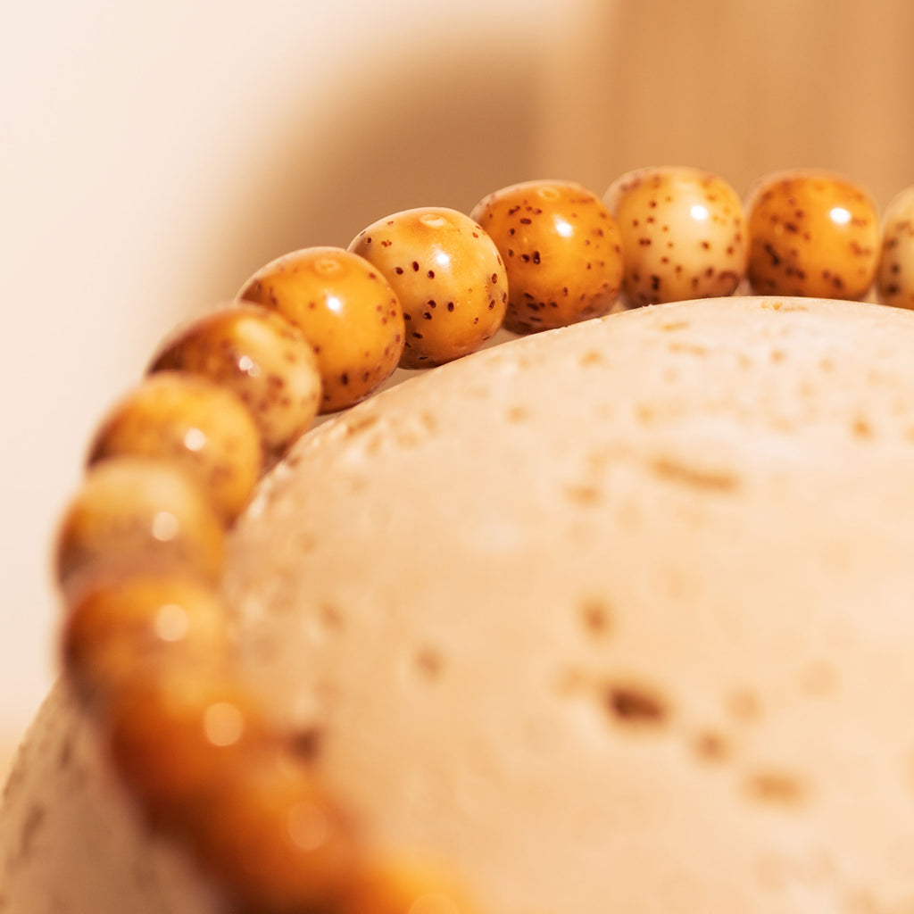 SUPREME - Classic Cuts - Exclusive Fiery Sunset Translucent Honey Amber Stelluna Bracelet